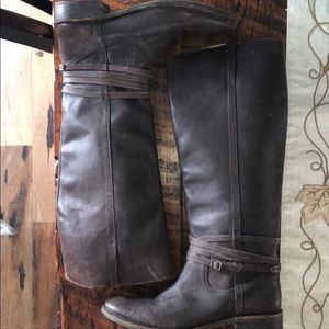 Tall Frye riding boots